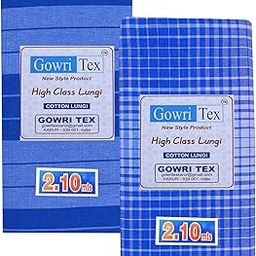Premium Cotton Lungis Pack Of 2-image-53