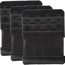 Bra Extenders 4 Hook Elastic Stretchy Bra Strap Extension Comfortable 3pcs-Pack-20