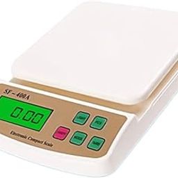 ATOM Digital Kitchen Food Weighing Scale For Healthy Living, Home Baking, Cooking, Fitness & Balanced Diet. | Digital Display 10Kg x 1gms with 2 Batteries Included, SF400A/A 122, Color May vary-image-76