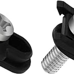 WR01X39781 Refrigerator Door Handle Fastener for GE Fridge Freezer Handle Replacement Parts-Replaces AP7175647 PS16619453 WR01X25070 -Black（2Pack）-picture-18