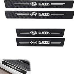 Pivdo Car Door Strip Carbon Fiber Wrap Film Sill Edge Anti Scratch Tape Car Door Guard Compatible for KIA Seltos, Sonet, Carens, Carnival, EV6, EV9, Clavis-21