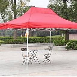10x15 ft/ 3x4.5 m Garden Pop Up Gazebo Canopy Tent - Outdoor Gazebo Tent, Folding Tent for Outdoor, Lawn, Waterproof & UV Protection Roof (Red)-32