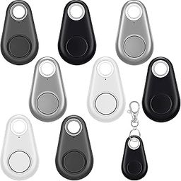 8 Pack Portable GPS Tracking Mobile Tracking Smart Anti Loss Device Waterproof Key Finder Locator Tracker Device for Dog Pet Cat Wallet Keychain Luggage, Alarm Reminder (Cool)-picture-13