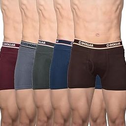 Men's Assorted Pack of 5 Cotton Trunk (Colour & Print May Vary)-picture-3