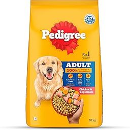Pedigree Adult Dry Dog Food, Chicken & Vegetables, 10kg Pack-image-94