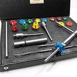 24x Motorcycles Heads Valve Seat Cutter Set CARBIDE TIPPED Guide Stem Reamers-image-80