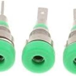 bnf® 5x5Pieces 2mm Banana Jack Binding Post Nut for Multimeter Banana Socket Green-picture-16