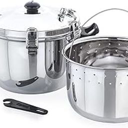 Expresso Stainless Steel Induction Friendly Rice Cooker Silver (500 Gms, Plain Bottom)-17