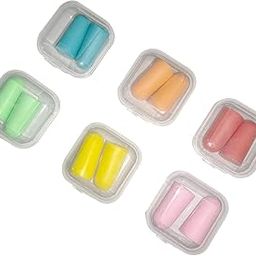 James HealthPlus Travel Sleep Noise Prevention Earplugs Plug Noise Reduction For Outdoor Sleeping Soft Foam Ear Plugs Random Color (4)-33