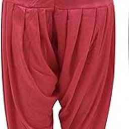 Girls Viscose Maroon Patiala Salwars-picture-20