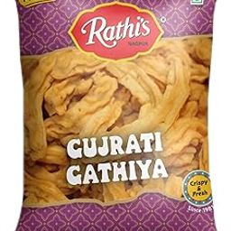 Rathi’s Gujarati Gathiya – Crispy & Light Traditional Namkeen | Authentic Gujarati Farsan Snack | Perfect Tea-Time & Anytime Munching | 400g Fresh Pack-image-58