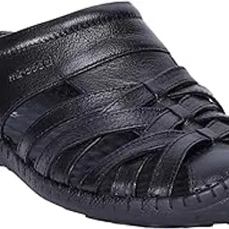 miraatti Men Black Formal Mules | Material Leather-picture-49