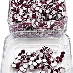 GNR Maroon Bindi Daily Use Simple Forehead Bindi For Women - Pack of 4 Boxes (Size : 2.5 mm Each)-image-11