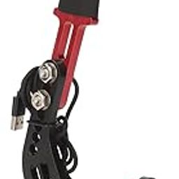 USB Handbrake, 2 in 1 Tension Spring Sim Handbrake Plug and Play Contactless Switch G27 G25 for Windows for T300 (Red)-picture-25