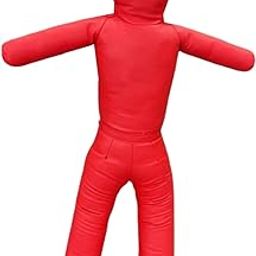 CALANDIS™ Kids Grappling Dummy Unfilled Sturdy Kickboxing Training Prop Portable 130Cm Red | Dummies | Training Equipment & Supplies | Boxing, Martial Arts & MMA-image-40