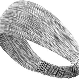 bnf® Stretch Fitness Headband Home Gym Portable Sports Football Yoga Hair Band Grey Womens Accessories | Hair Accessories-image-13