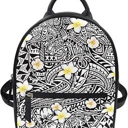 Womens Girls Small Shoulder Bag PU Leather Adjustable Shoulder Straps Daypack Backpack Bookbag-image-13