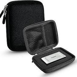OFIXO SSD Case Cover Compatible for Kingston XS1000 | XS2000 | XS1000R SSD 1TB,2TB,4TB,500 GB High Performance Portable,Travel Case Protective Cover Storage Bag, Black-20