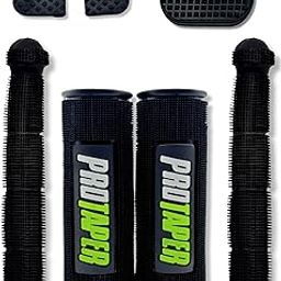 ZENITH New Universal Scooty, Motorcycle Soft Rubber Handle Grip Cover, Non-Slip Design, Durable Comfort for Honda Activa,Yamaha, Bajaj, Hero (PROTAPER 4pc Set + Brake Cover + Gear Cover)-image-32