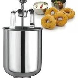 Dhyani Stainless Steel MEDUVADA Maker for Perfectly Shaped & Crispy Medu Vada, Hygienic Without Any Hassle.-picture-17