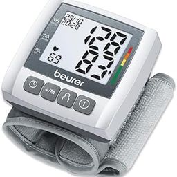Beurer Blood Pressure Monitor-Wrist Cuff Automatic Digital Blood Pressure Meter, Accurate BP Machine for Home Use, Large Display, Irregular Heartbeat Detector Grey-picture-12