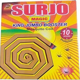 SURJO Magic King Jumbo Booster Mosquito Coil is a Powerful Mosquito Repellent Against Mosquitoes. with its Jumbo Size and 10-Hour Protection, Mosquito Coil Indoor and Outdoor Coil (Pack of 5)-image-82