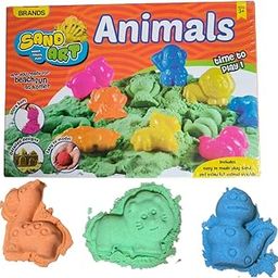 PlayMagic Animal Theme Sand Art Game|DIY Sand Art Kit with 3 Colored Sand & 8 Animal Shape Mould|Non Toxic Sand|Enhance Learning & Creativity|Art & Craft Toy for Kids 3+|Birthday Gift|Made in India-image-50