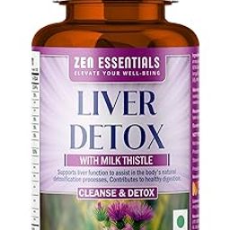 Liver Detox | for Liver Health Support | Digestive Support | Nutraciticals | 30 - Days Supply | 60 Vegetarian Capsules-image-67