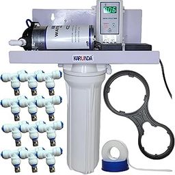 KARUND Fogger Kit with 12 nozzles for Dairy Farms, Restaurants, Cafes and Outdoor Spaces Misting Kit with Full Accessories-16