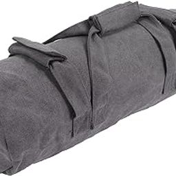 Sand Bags Weights, Leaking‑Proof Sandbags Waterproof with Two Inner Pockets for Exercise for Canopy Tent(Grey)-image-27