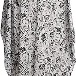 Vincent Barber Cape Hair Stylist Hair Cutting Cape (White)-image-92
