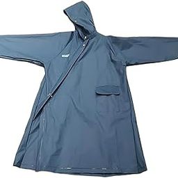 Hooded Raincoat Reusable Fashion Waterproof Poncho for Cycling Adult Fishing Blue XL|Clothing Shoes & Accessories | Womens Clothing | Coats & Jackets|1 Hooded Raincoat-image-56
