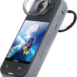 Careflection X4 Premium Lens Guards for Insta360 X4 Camera Accessories Scratch-Resistant Optical Coated High Transparency Tempered Glass Lens Anti-Scratch Protectors Knob Mount-picture-27