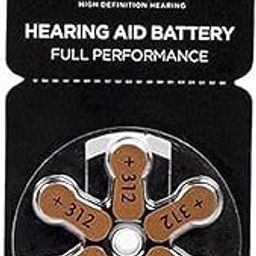Widex hearing aid battery Size 312 (5 Packets = 30 batteries)-image-65