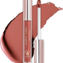 Parul Garg Beauty Featherlite Matte Liquid Lipstick | High-Pigment, Long-Wear & Non-Drying | Lightweight & Transfer-Proof | 100% Vegan & Clean Beauty | Obsessed - Blush Brown | 2.5ml-28