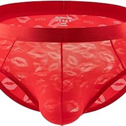 Menswear Lips Designed Frenchie Brief- Dailywear, Soft & Comfortable-picture-21