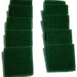 Scrub pad Small Size (Set of 10),Green Color, use for Vessels Cleaning-image-85