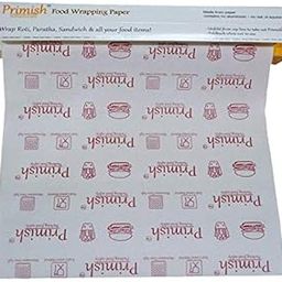 PRIMISH-Packing Food Safely Food Wrapping Paper 20 Meter roll Wraps eco-Friendly Sustainable Food Storage Wraps for Sandwich, Cheese, Fruit, Bread, Snacks-image-86