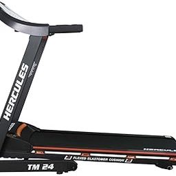 Hercules Fitness Motorized Treadmill for Home use 3 Level incline MP3, USB option available Home Gym cardio for Treadmill-11