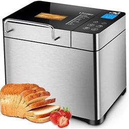 Mann Mart‚Effortless Homemade Bread: 17-in-1 Programmable XL Bread Maker with Fruit & Nut Dispenser, Nonstick Ceramic Baking Pan-image-28