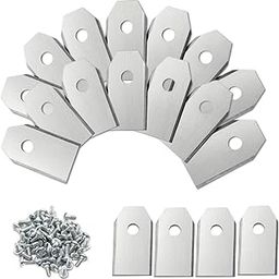 UJEAVETTE Robotic Mower Blade Parts Replacement Mower Blade for Garden Trimmer Machine 18 Argent-image-42