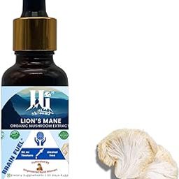 Hi Shroomz Lion’s Mane Brain Fuel Drops | Organic Himalayan Mushroom Extract | Brain Booster & Fast-Acting Nootropic | 30ml-image-11