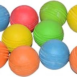 Light Weight Rubber Jumper Ball for Cricket Training - Pack of 10-image-63