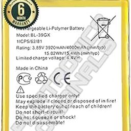 FLIPTRONICS ORIGINALS™ BL-39GX Battery for Infinix Hot S3 X573/ X573B Hot 6 pro & X608 Battery with 6 Month Warranty**** (V162)-image-2