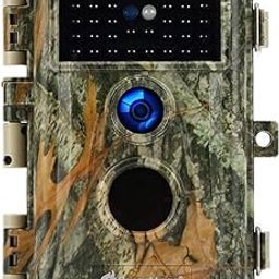 BlazeVideo 16MP No Glow Infrared Scouting Game Camera, Trail Hunting Wildlife Animals Cam Motion Sensor Activated Waterproof Night Vision 40pcs IR LED, Take Picture, Video Record, 2.36 LCD Screen-picture-22