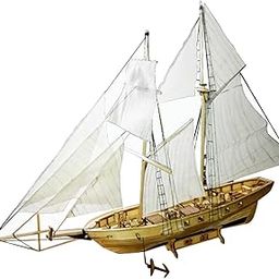 CALANDIS® Building Kits Ship Model DIY Wood Boat Model for Living Room Collections | 1 DIY Wood Boat Model-picture-14