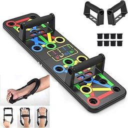 BANTKART Professional 1X Push-Up Board | 1X Forearms Strengthener Exerciser | Adjustable Biceps and Arm Exerciser | Wrist Exerciser| Full Body Wrokout Setup | Pushup Stand | Dips Stand | Athletes Choice For Men & Women-11