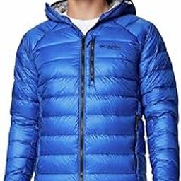 columbia Men Omni-Heat Arctic Arctic Crest Hooded Hiking and Trekking Down Jacket-picture-22