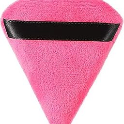 MAPPERZ Powder Puff Face Soft Triangle Makeup Puff for Loose Powder Body Powder, Wedge Shape Velour Cosmetic Sponge for Contouring, Under Eyes and Corners, Beauty Makeup Tools, Small Size, Pack Of 1-image-103