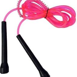 Riyu® Skipping Rope for Women Men Girl Boys Weight Loss Workout Fitness Gym 9FT Freestyle Skipping Rope (Pink, Length: 275 cm)-image-32